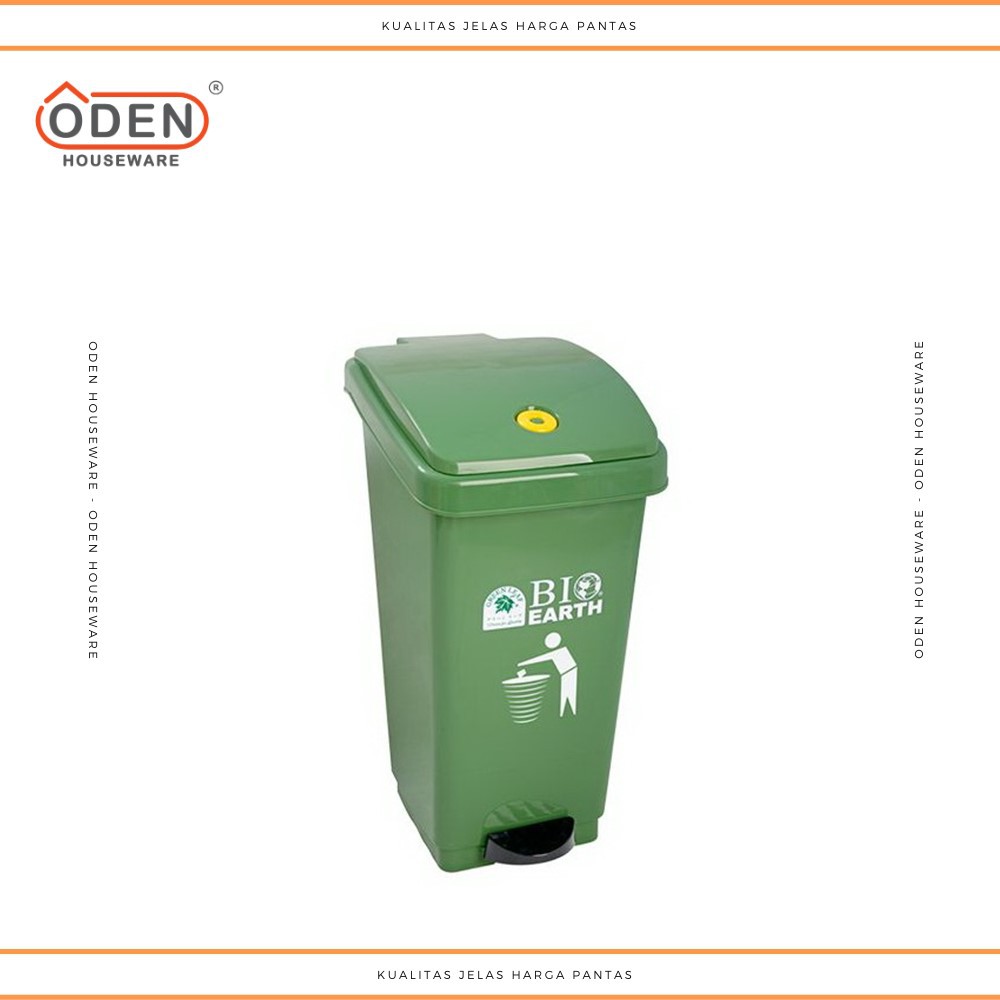 Tempat Sampah Injak Bio 2160 Green Leaf