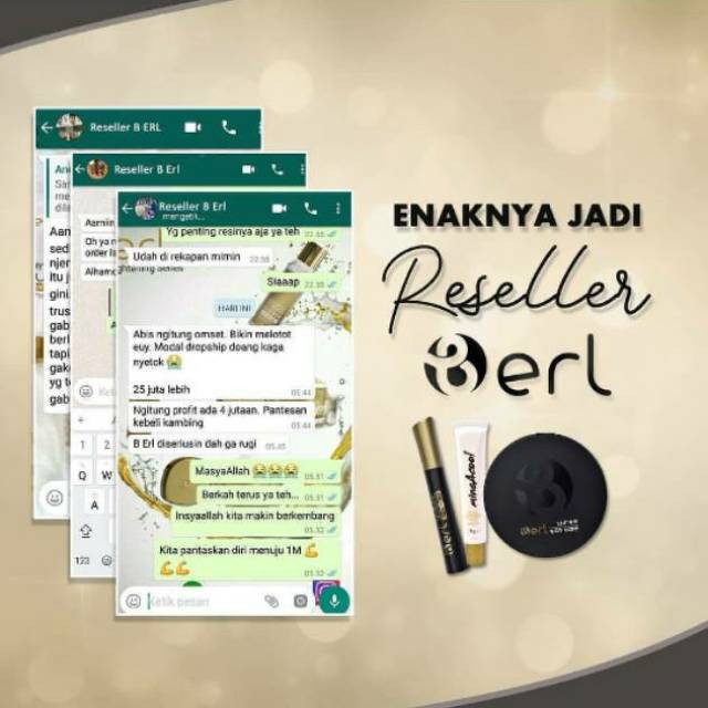 Paket Join Reseller B erl Cosmetics
