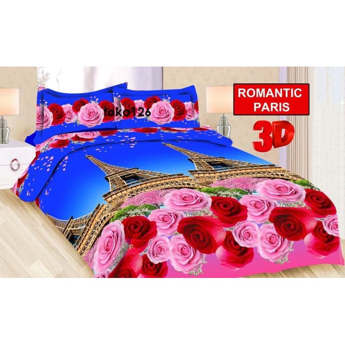 BEDCOVER PLUS SEPREI BONITA KING SIZE 180X200