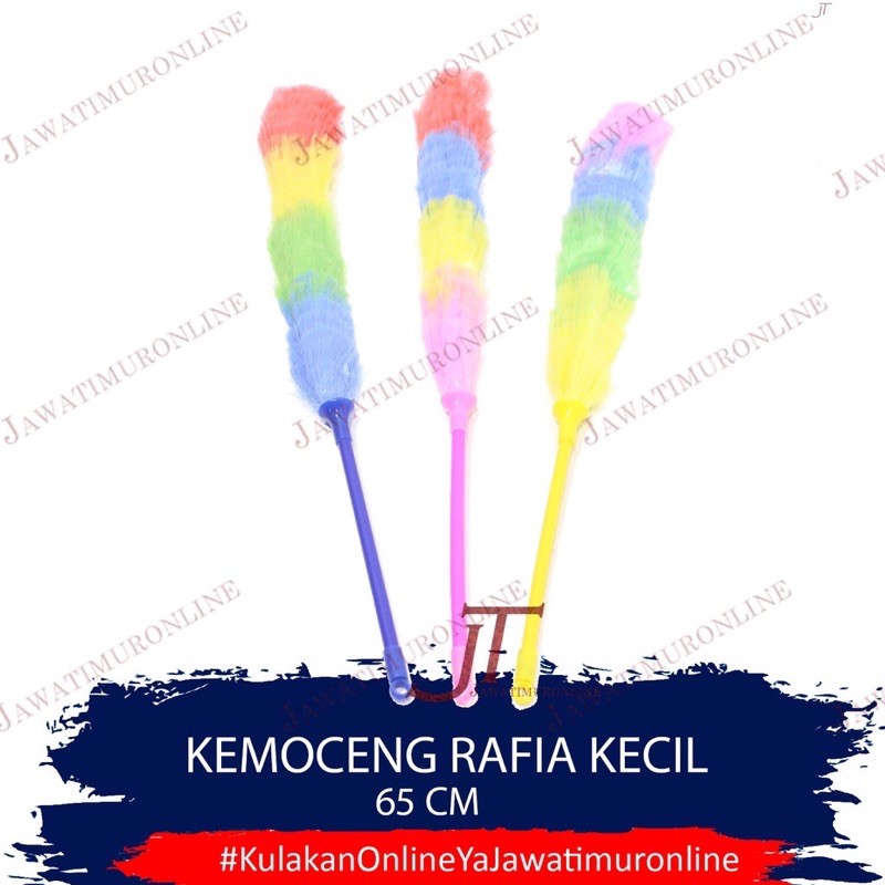 Kemoceng Plastik Rafia Ukuran Kecil