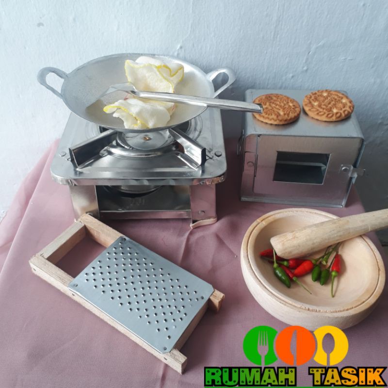 Set Mainan Masak Masakan Anak Paket Dapur Olah