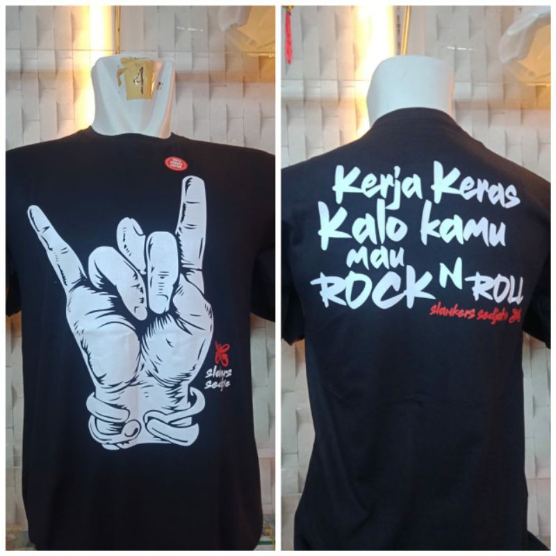 Kaos distro SLANKERS SEDJATI / Kaos slankers sedjati /kaos slankers / kaos band slank / kaos slank
