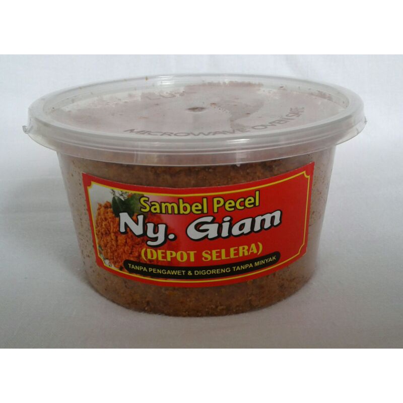 Jual Bumbu Pecel Sambal Pecel Sambel Pecel Ny Giam Bundling Cup