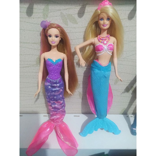 Preloved Barbie Mermaid Pearl Princess Lumina Secret Door Romy