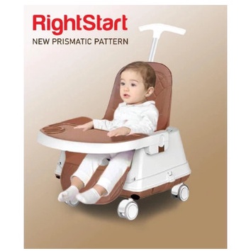 Right Start Lets Go Handle 4 in 1 High Chair 2379 Kursi Makan Bayi