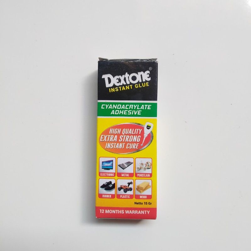 

Lem Instant / Super glue Dextone Cyanoacrylate Adhesive 15 gr