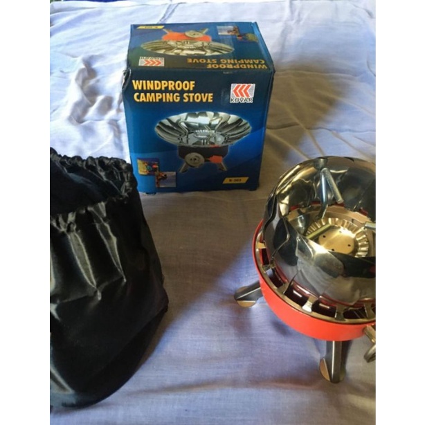 Kompor Mini Gas Portable Kovar Windproff / Kompor Gunung Bunga
