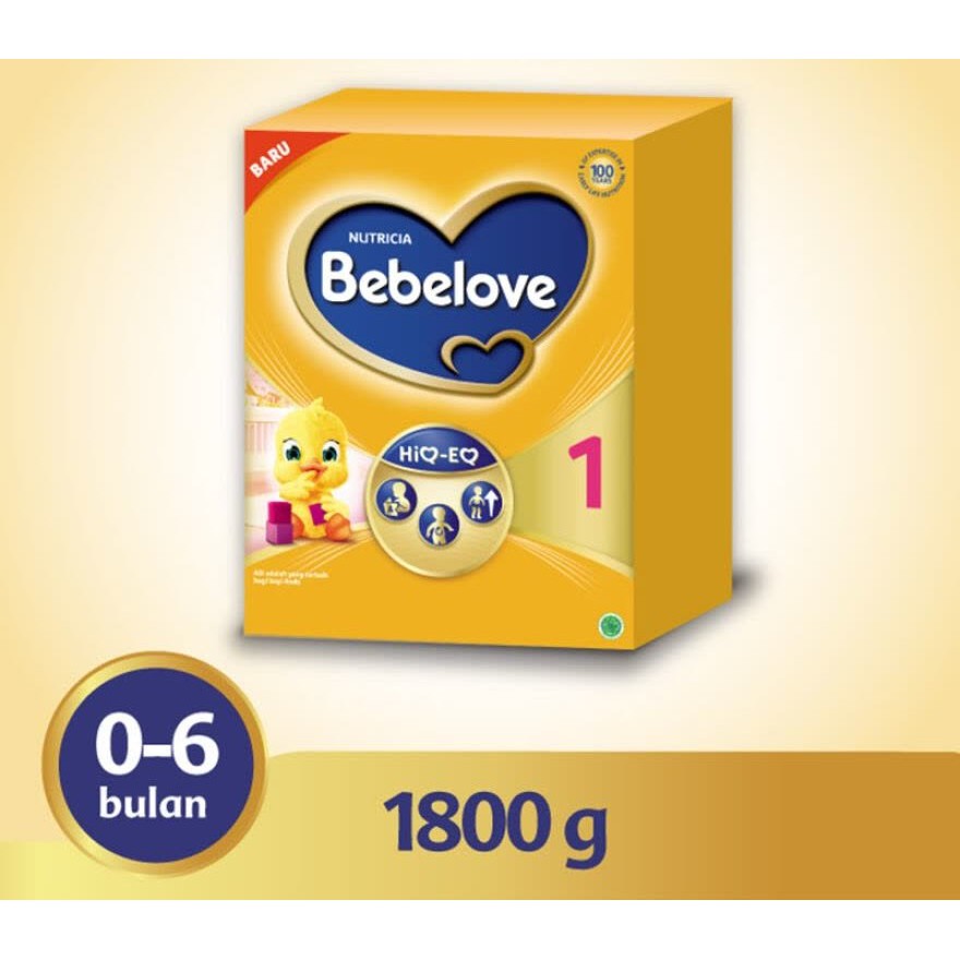 Bebelove 1 & Bebelove 2 1800 Gram