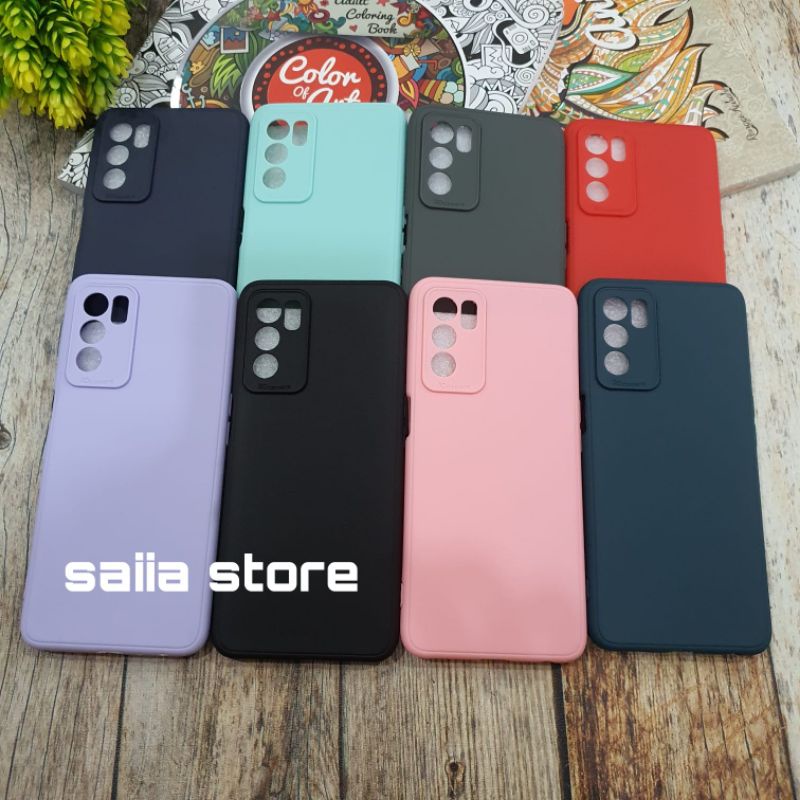 Saiia store Softcase OPPO A16 4G Silikon Oppo A16 4G Softcase OPPO A16 4G Hardcase Temperglass A16