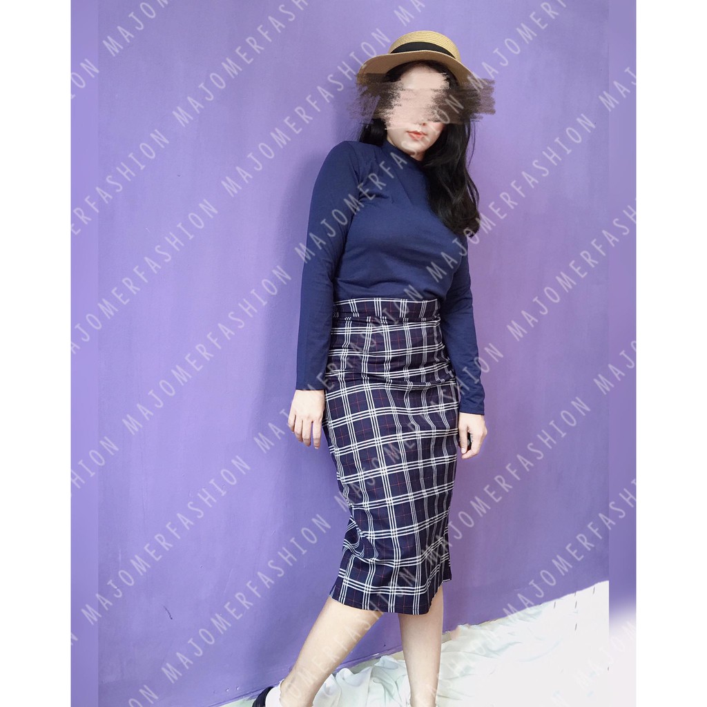 MAJOMER ® | GIGI SKIRT - TARTAN SKIRT - ROK KOTAK WANITA