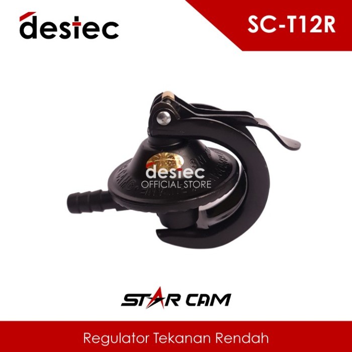 Destec Starcam Regulator Gas Tekanan Rendah Anti Bocor SCT12R / SCT12RM / SCT12RMS