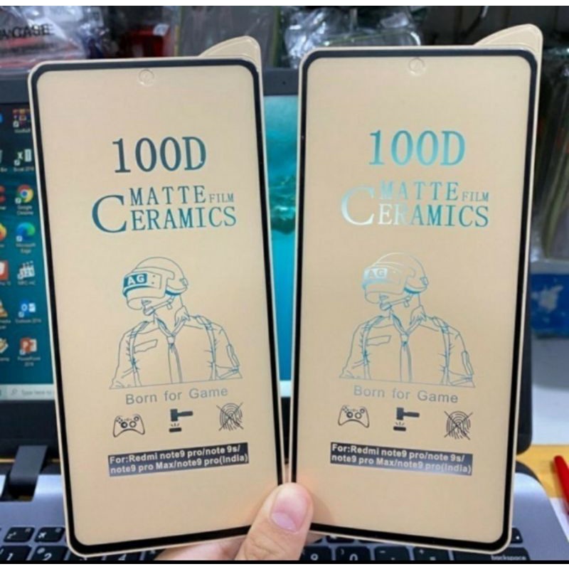 Redmi Note 11 / Note11 Pro 4G/5G Anti Gores TPU Ceramic Flexsible Matte Anti Minyak Glare Screen Guard Protector