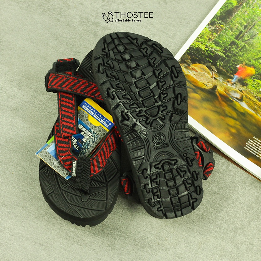 Sandal Gunung Pria Thostee Daun JGn 002 Aio