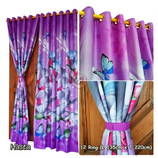 Gorden Pintu Jendela Ukuran Panjang Model Smokering 12 Gorden Pintu Jendela Ukuran Panjang Model Smokering 12