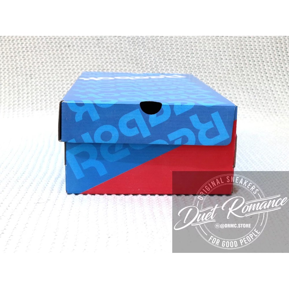 Dus - Kardus - Box - Inner Box - Tempat Sepatu REEBOK Biru  DUPLEX GLOSSY