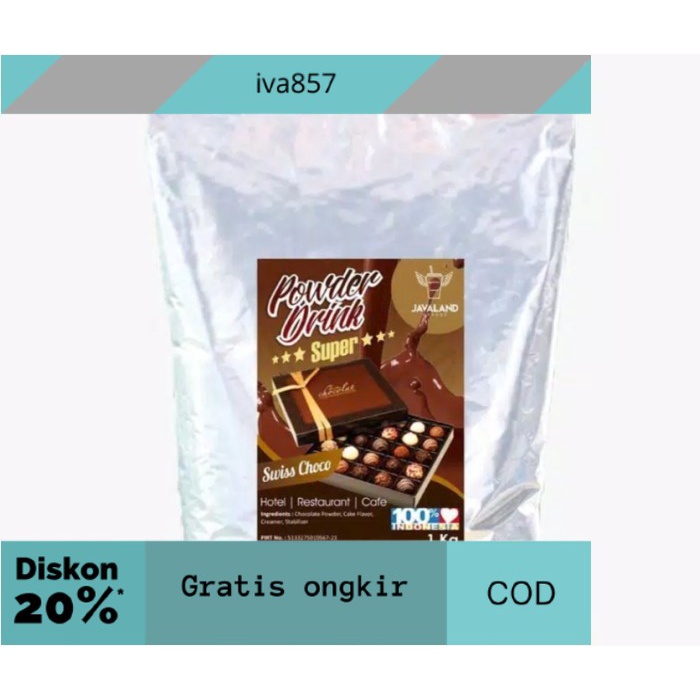 

PROMO Bubuk Super Swiss Choco GRATIS ONGKIR