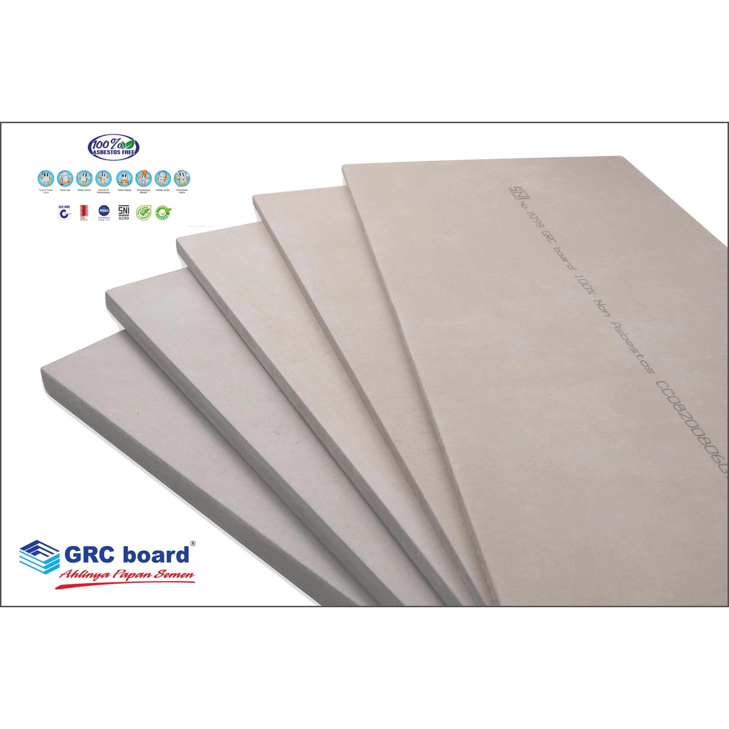 GRC Board Tebal 4mm - Papan Asbes Untuk wilayah Kabupaten Kendal