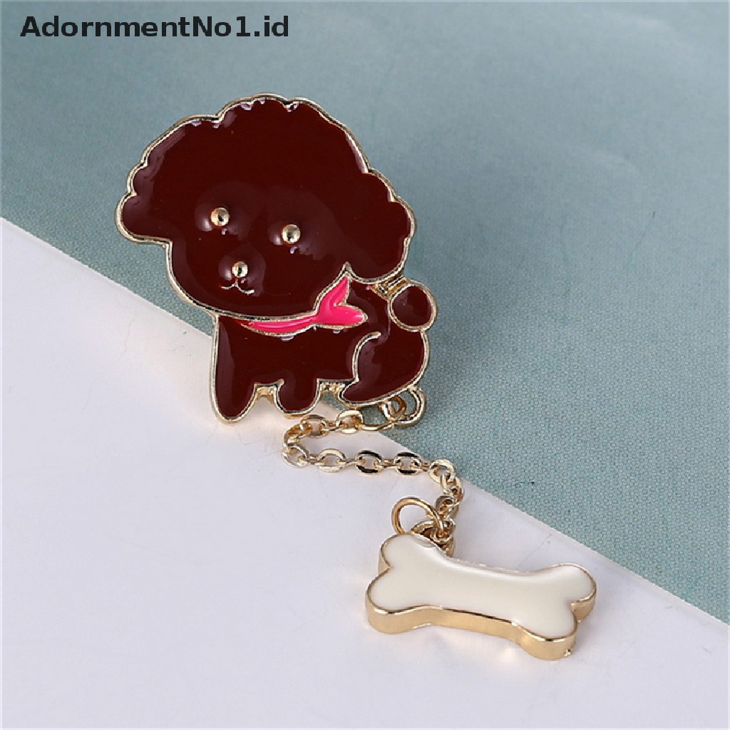 (AdornmentNo1) Bros / Pin Bentuk Anjing Hot Dog Lucu Untuk Wanita Bros Bentuk Anjing Lucu Untuk Wanita Boneka Anjing Lucu