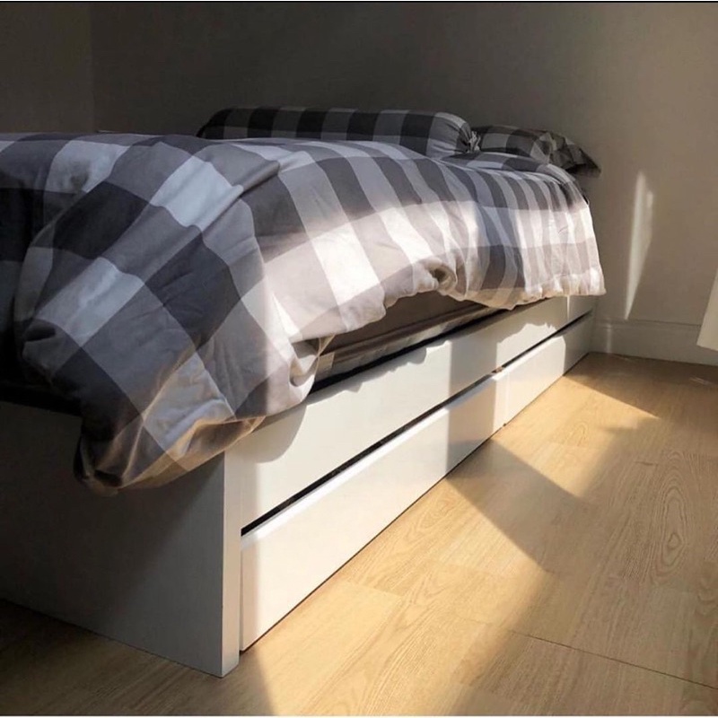 Storage Bed 4 Laci,Divan Laci 4 Kayu Jati/Mahoni oven