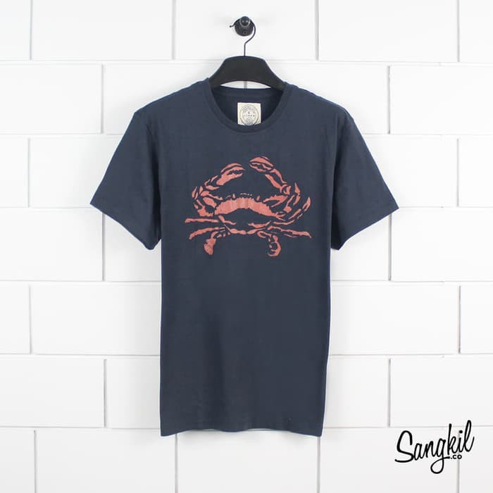 J.Crew Crab Graphic Tee Navy PROMO
