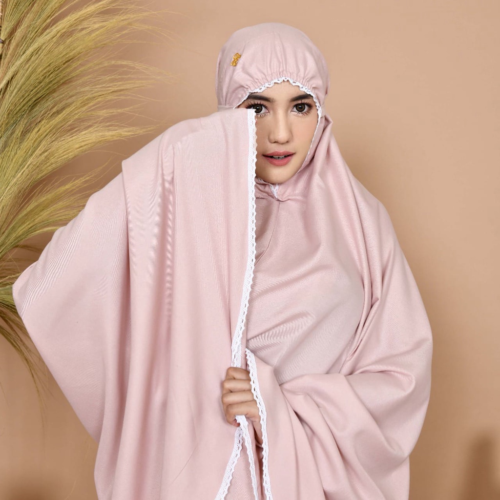 Mukena Dewasa Daily Travelling By Kamelia Collection Renda Rajut