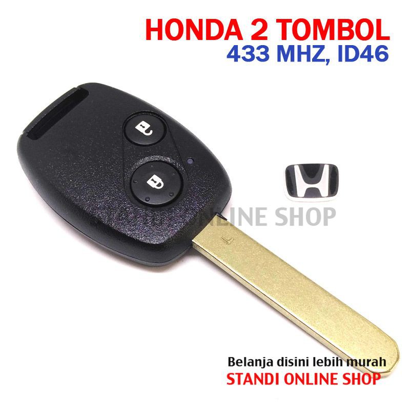 Remote Kunci Chip Transponder Remote PCB Honda 2T Brio Mobilio CR-V