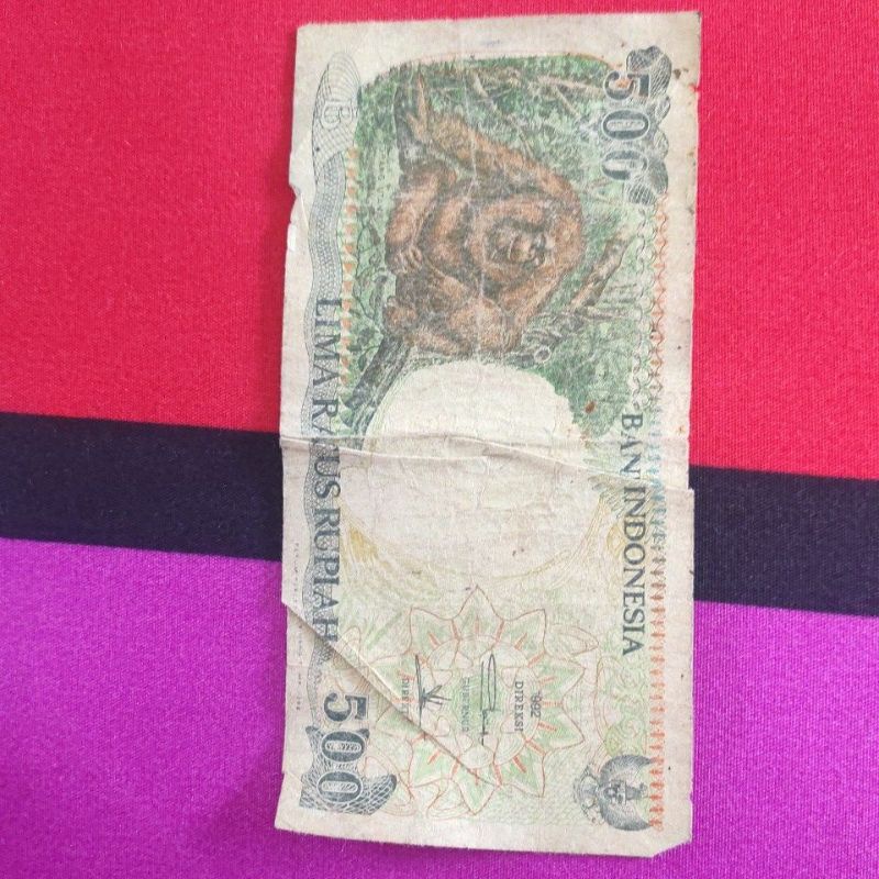 uang 500 rupiah tahun 1992
