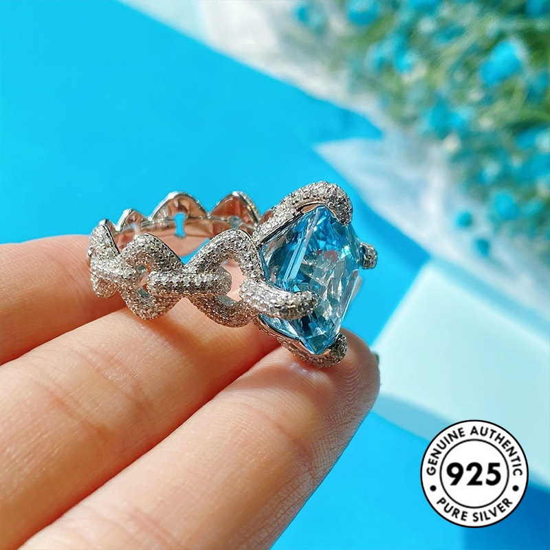 Cincin Bahan 925 Sterling Silver