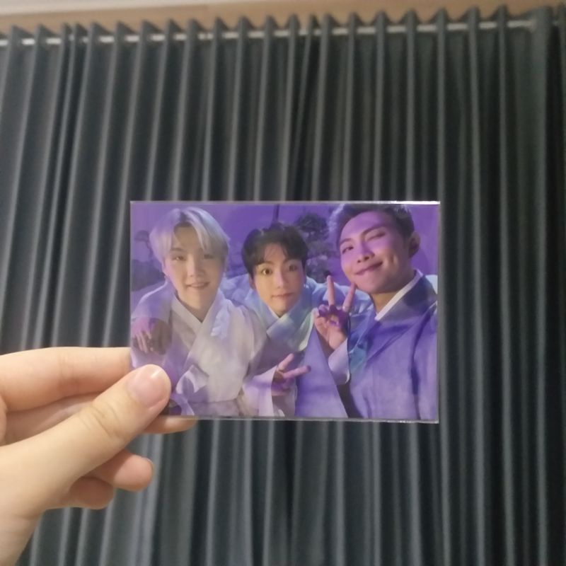 PC DALMAJUNG TWIN RINGS NAMJOON RM SUGA YOONGI JUNGKOOK JK PHOTOCARD