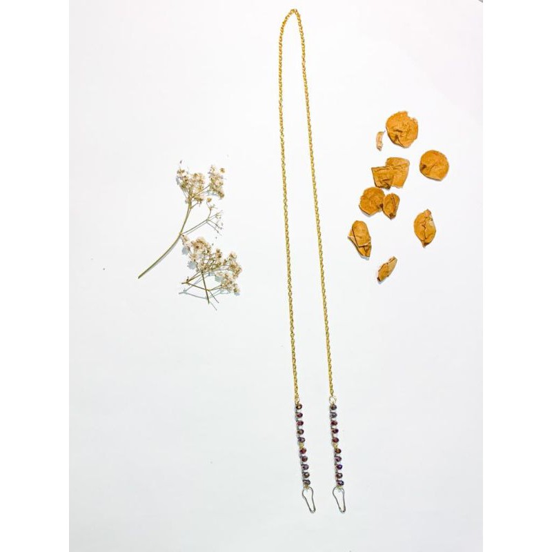 kalung masker / strap masker / konektor masker / rantai masker