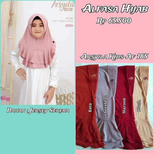 Arsyila kids by alfasa hijab