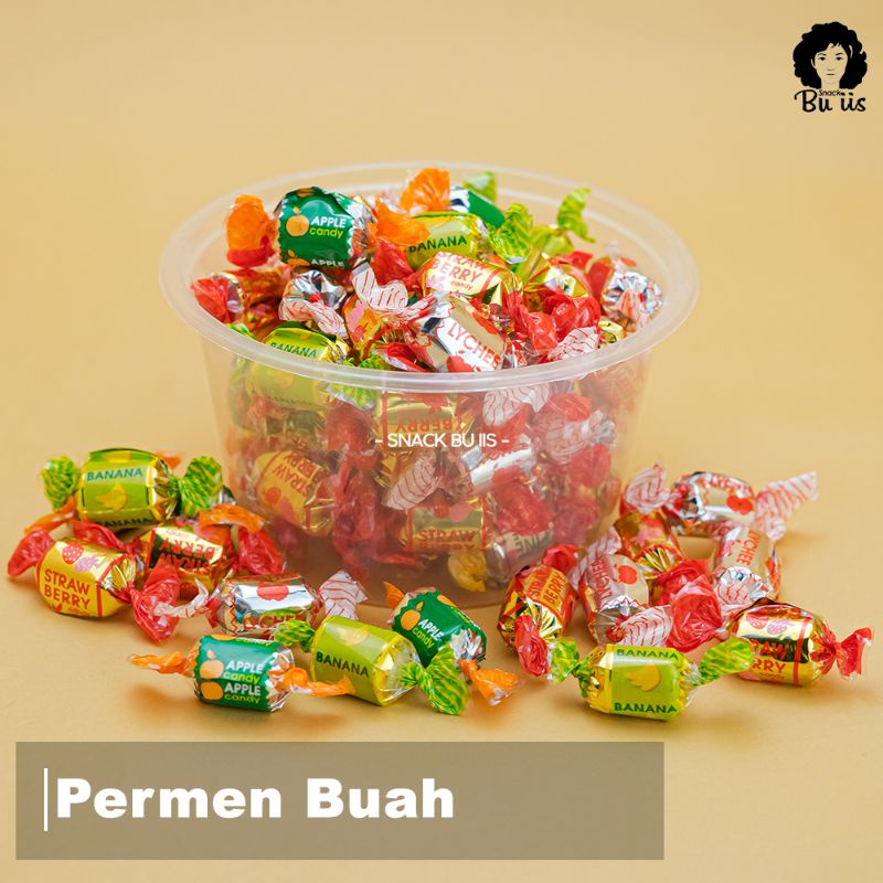 

Permen Buah Kemasan Ekonomis Aneka Rasa Mix XiaoHaHa 125gram Cemilan Sukabumi