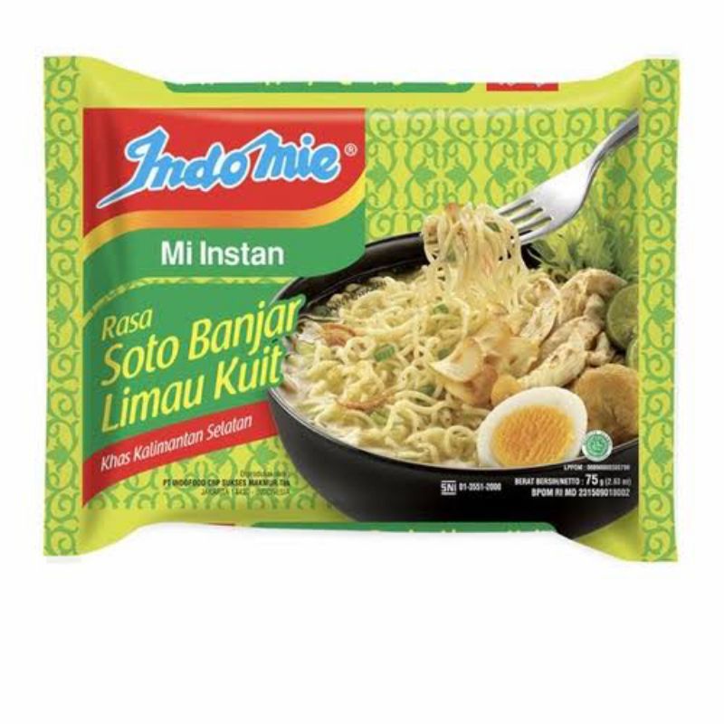 

Indomie Soto Banjar Limau Kuit Khas Kalimantan