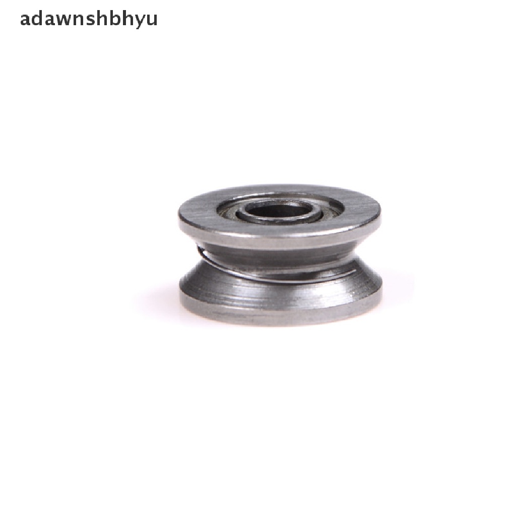 Adawnshbhyu 10pcs 624VV Alur V Alur Deep Groove Ball Bearing Jejak Berjalan Rel Panduan Bearing Baru