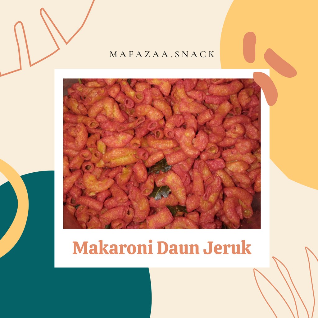 

Makaroni Pedas Daun Jeruk 250 Gram Snack Kiloan Murah