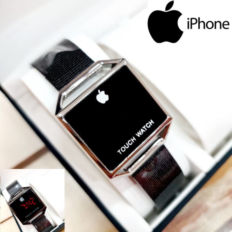 Jam tangan Iphone 9367 Layar sentuh rantai pasir