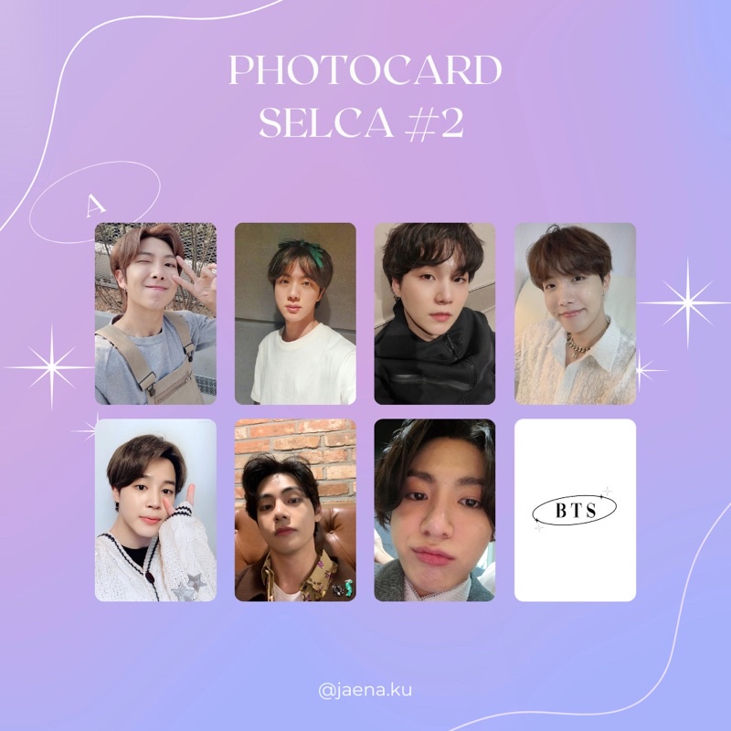 [BTS] PHOTOCARD SELCA #2 BTS ‼️BACA DESKRIPSI‼️