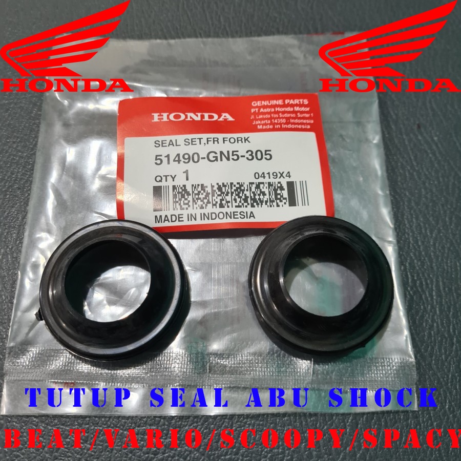 Seal Tutup Abu Sil Debu Shock Honda Vario Beat Fi Scoopy Spacy GN5