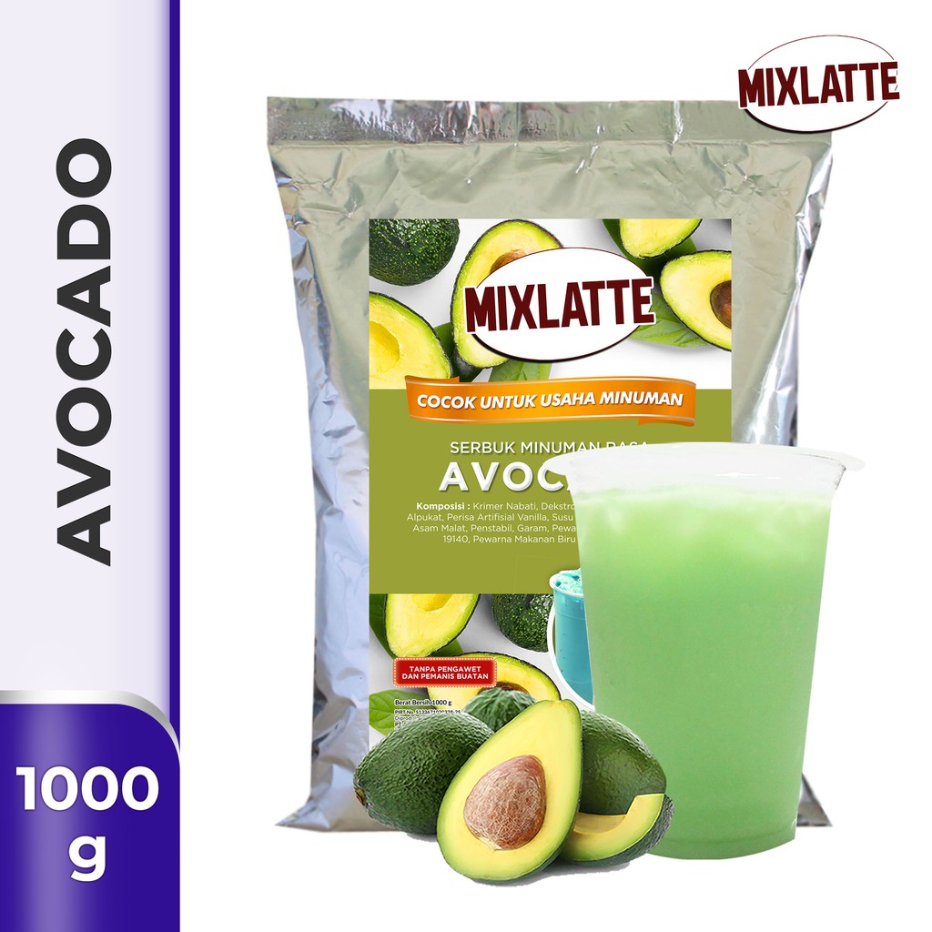 

Powder Drink Bubuk Minuman Rasa AVOCADO MIXLATTE 1Kg