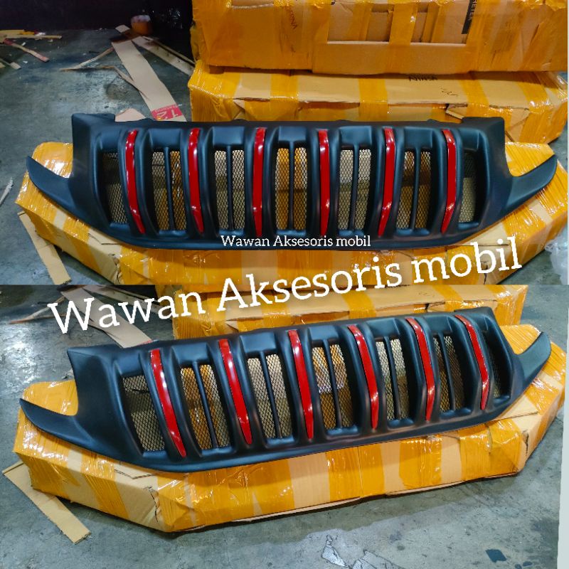 Grill Mobilio tipe RS 2015-2017 Apollo Lis merah