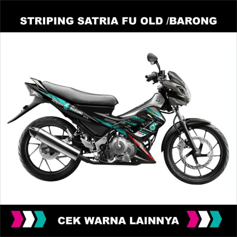Striping Motor/Striping Stiker Motor Satria Fu Barong Petronas