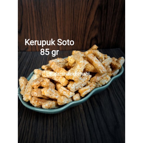 

Kerupuk Soto Pedas 85 gr SERBA 5000 | Cemilan #da_snackcimahi