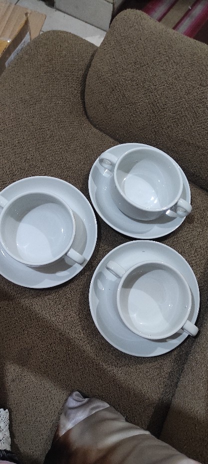 Mangkok Keramik Zuppa Soup - Mangkuk Asparagus - Mangkuk Sup Dan Piring - Bowl