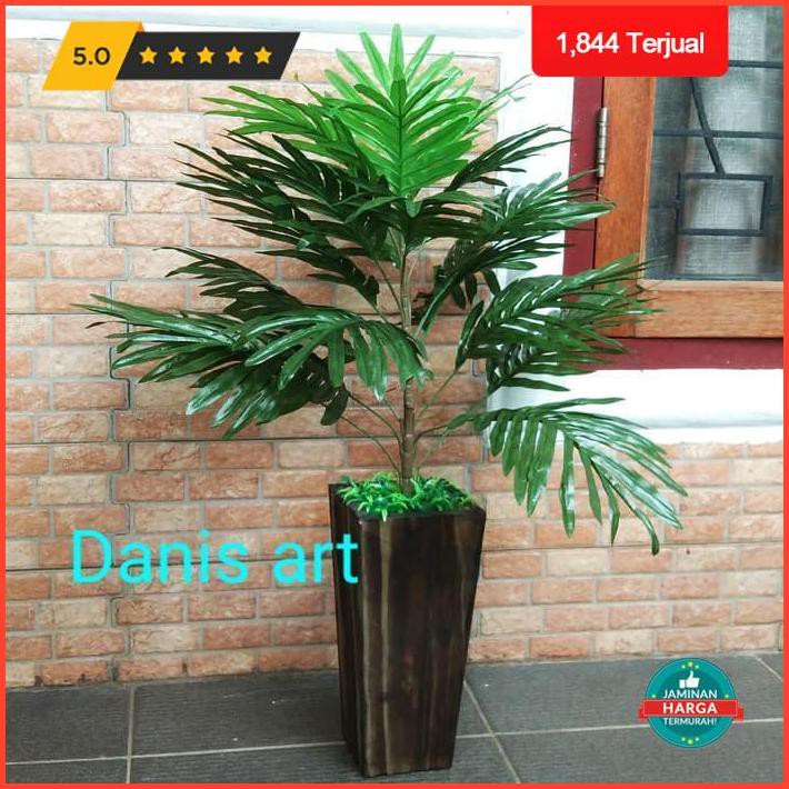 Dekorasi Rumah Pohon Palem/ Palem Palsu/ Palem Plastik/ Palem Artificial/ Palem Hias Exclusive