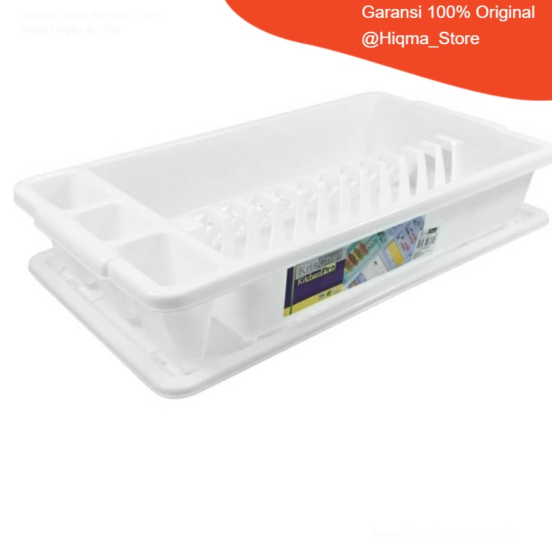 Ace Hardware Krischef Rak Piring Plastik / Rak Piring / Rak Dapur