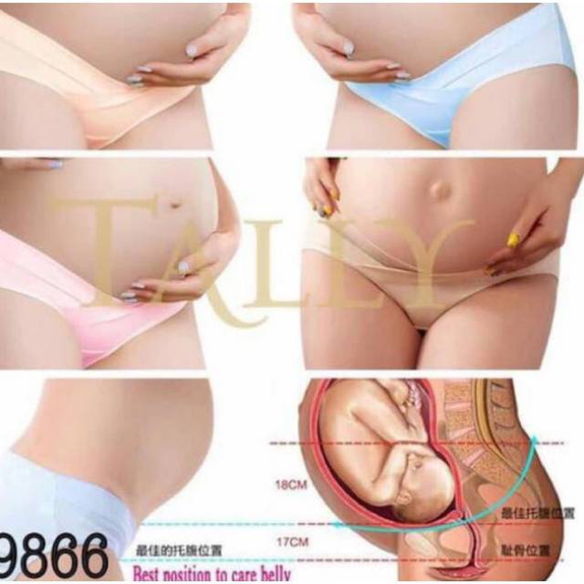 CD Hamil Mini Hipster Tally 9866 Katun Maternity Panty