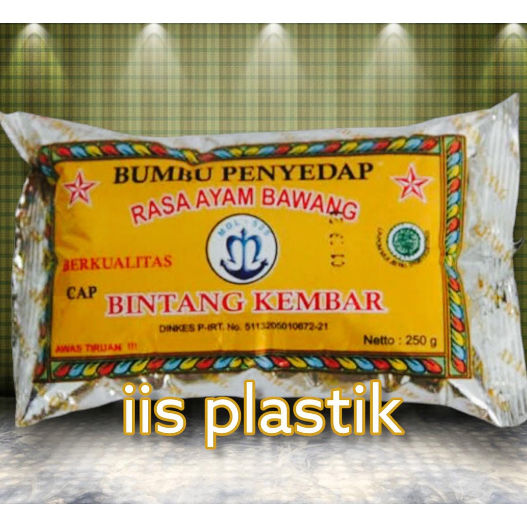 

BUMBU MASAK / BUMBU TABUR ATOM BINTANG / ATOM BINTANG KEMBAR / ATOOM TABUR BUBUK ANEKA RASA 250 GR