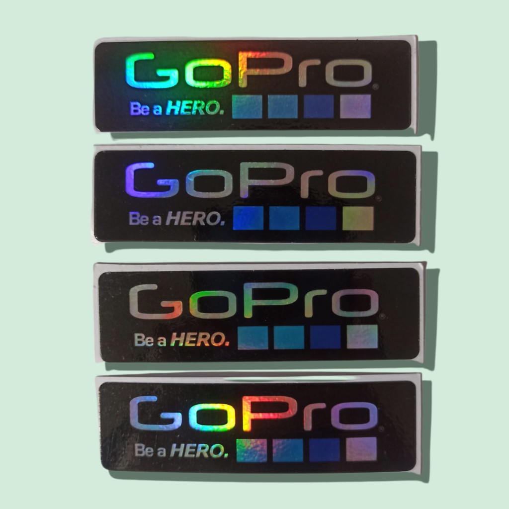 Cutting stiker sticker kamera gopro go pro motor mobil helm dinding