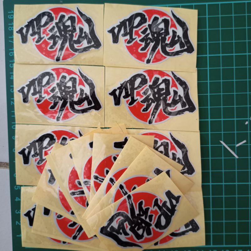 cutting sticker VIP jepang