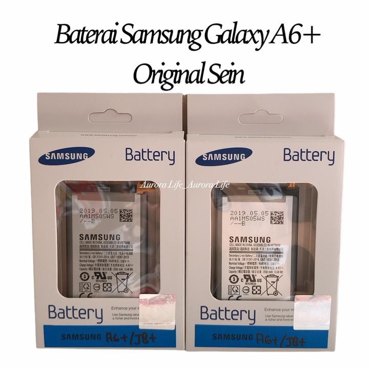 Baterai Samsung Galaxy A6+ A6 Plus 2018 J8+ J8 Plus Original SEIN 100% Battery Batre